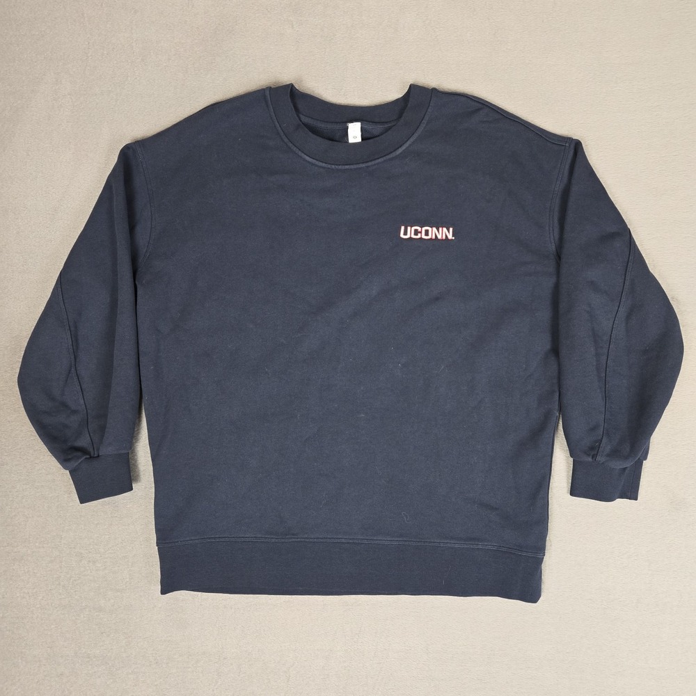 Lululemon UConn Sweatshirt Womens 6 Perfectly Oversized Crew Neck Pullover